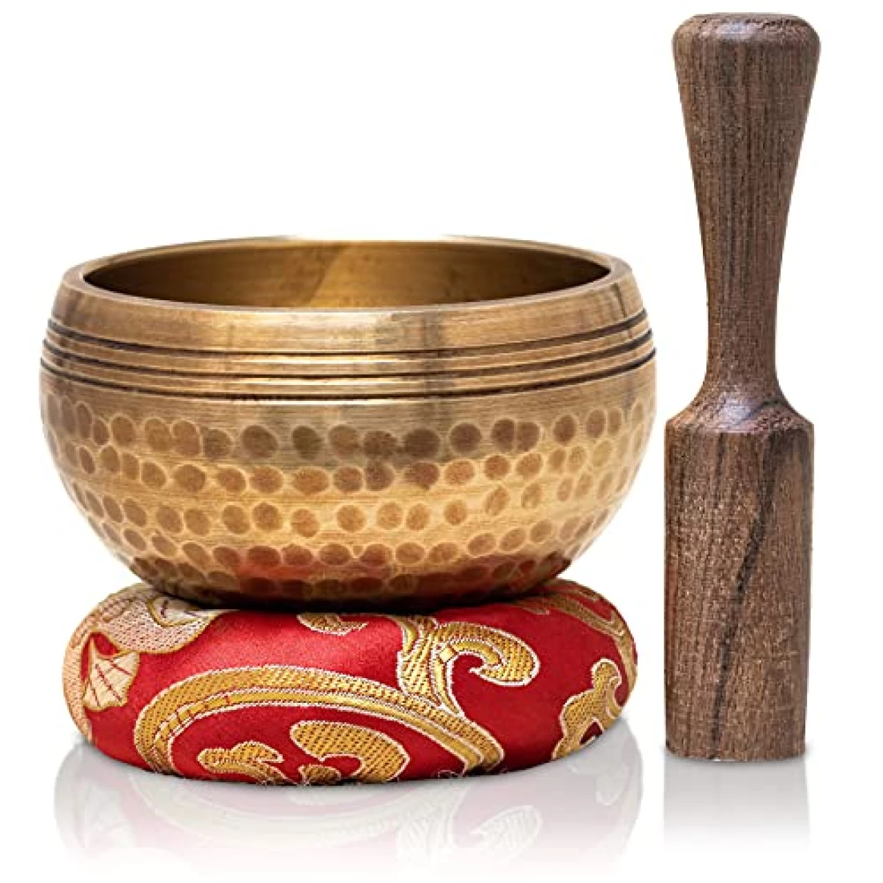 Tibetan Singing Bowls Set~ Meditation Sound Bowl hand Hammered in Nepal For Yoga, Meditation, Mindfulness, Healing &amp; Chakra balancing~ (3 inch)