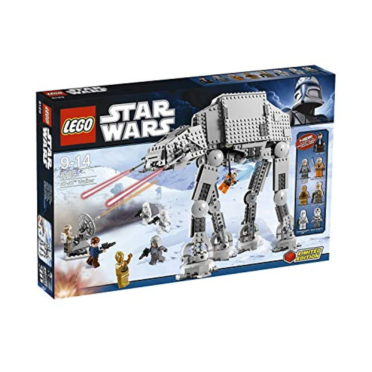 Lego Star Wars AT-AT Walker Model 8129 815 PCS Including 8 Minifigures