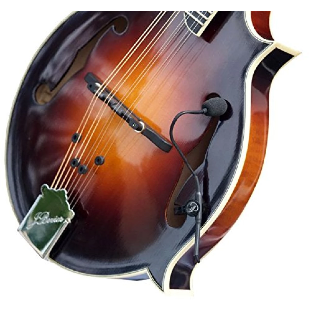 Myers Pickups The Feather F-Style Mandolin Pickup with Flexible Micro-Gooseneck