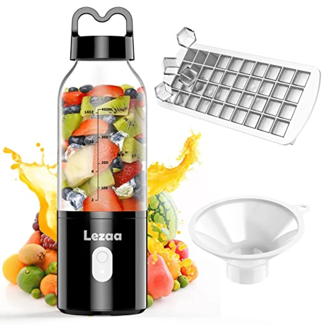 Portable Blender, Blender for Shakes and Smoothies, USB Rechargeable