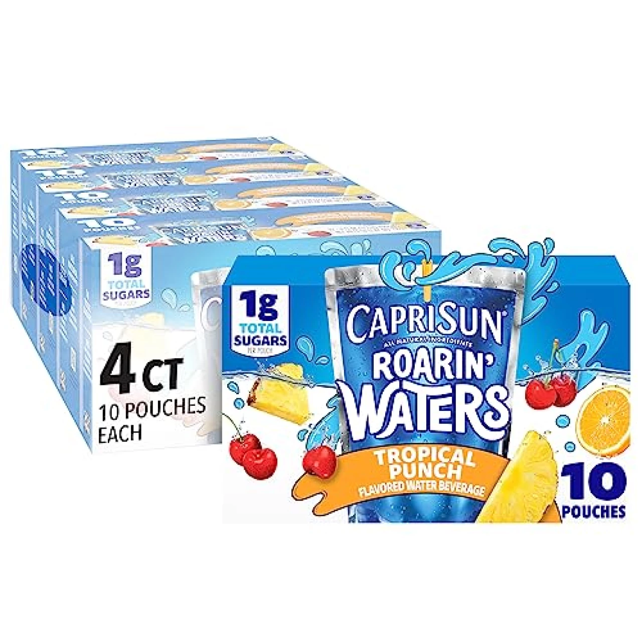 Capri Sun Roarin&rsquo; Waters Tropical Punch Flavored Water Kids Beverage