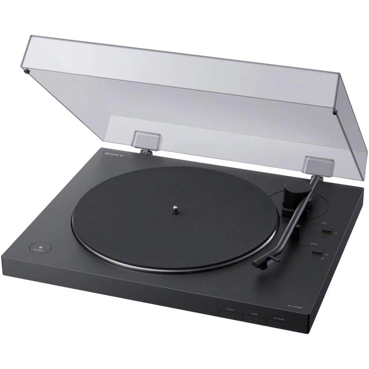 Sony PS-LX310BT Belt Drive Turntable: Fully Automatic Wireless Vinyl Record Player with Bluetooth and USB Output Black