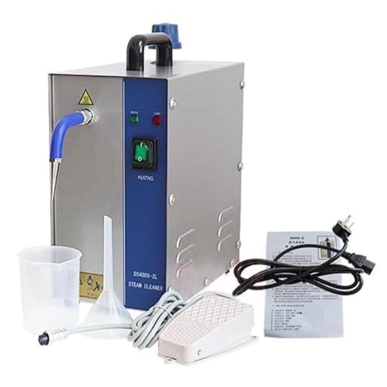 Jewelry Steam Cleaner, Vorole 2L Jewelry Steam Cleaning Machine(DS400S-2L), 110V 1300W