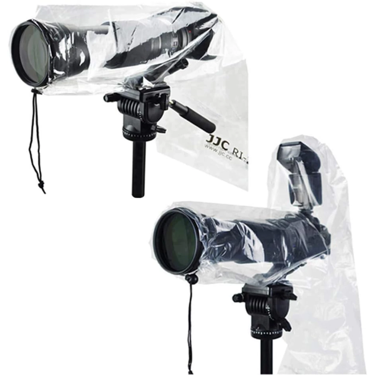JJC 2 Types DSLR Camera Rain Cover Coat Sleeve Protector