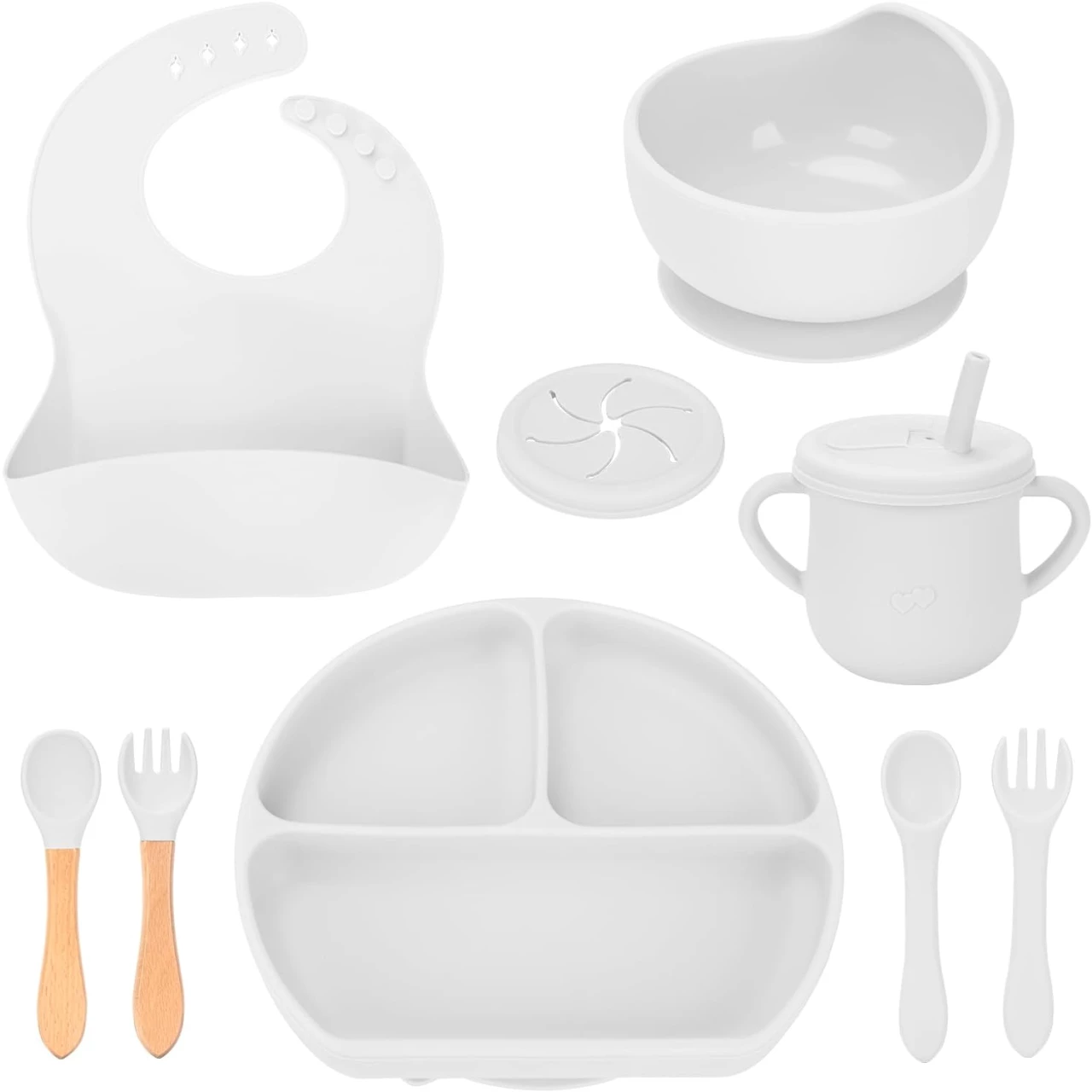 Silicone Baby Feeding Set - REIKTLUD Baby Led Weaning Supplies