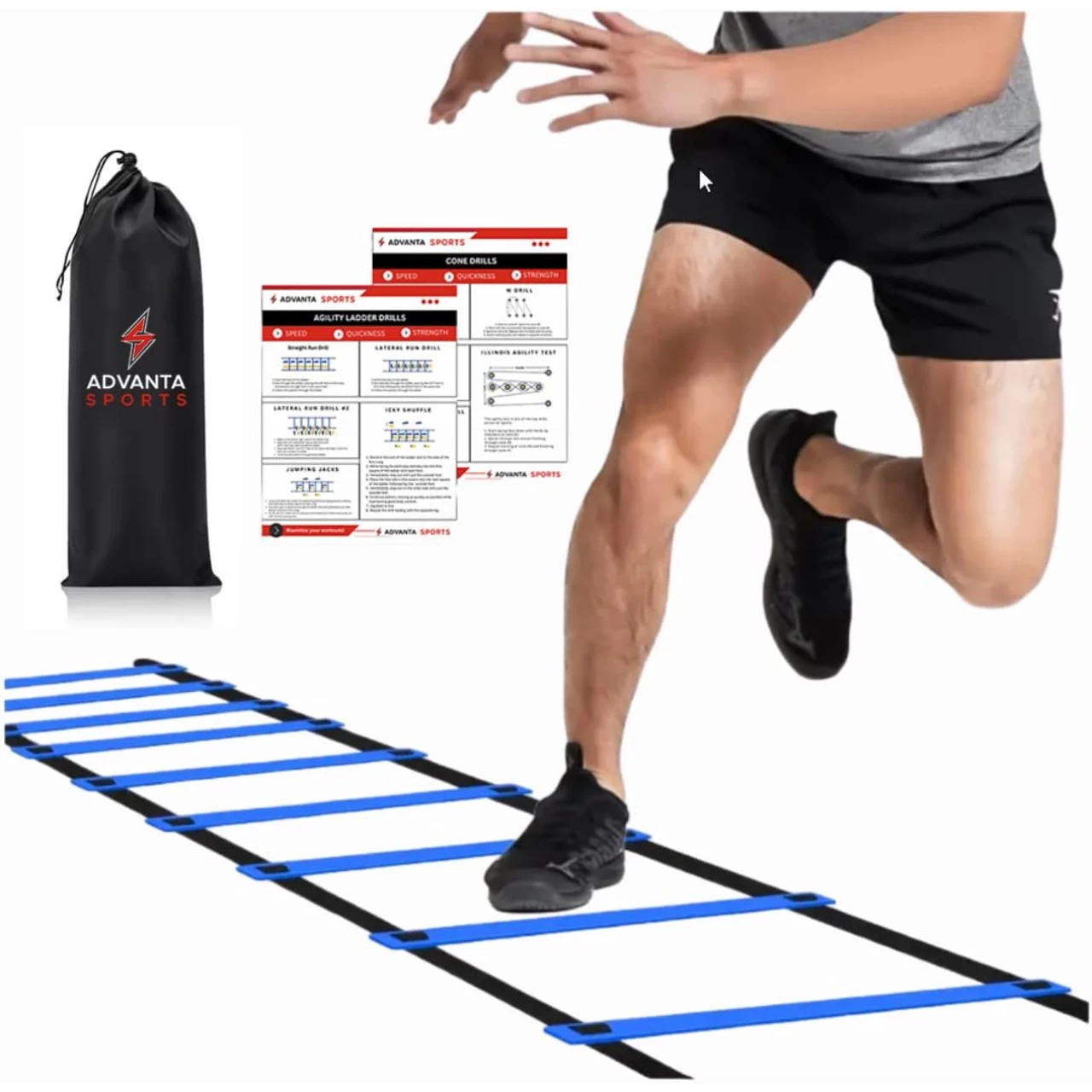 DELUXE EDITION Agility Ladder Training Set