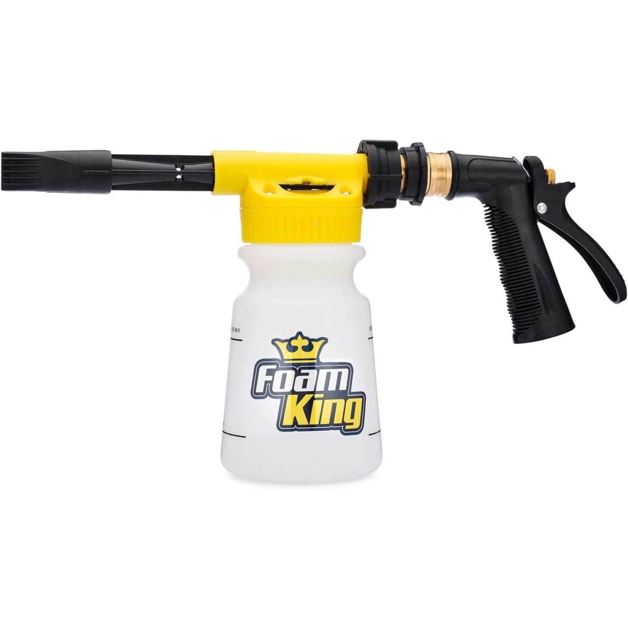 Clean Car USA Foam King™ Foam Gun Car Wash Sprayer - Connects to Garden Hose - Ultimate Scratch Free Cleaning - Snow Foam Blaster - Foam Cannon Car Washing Kit