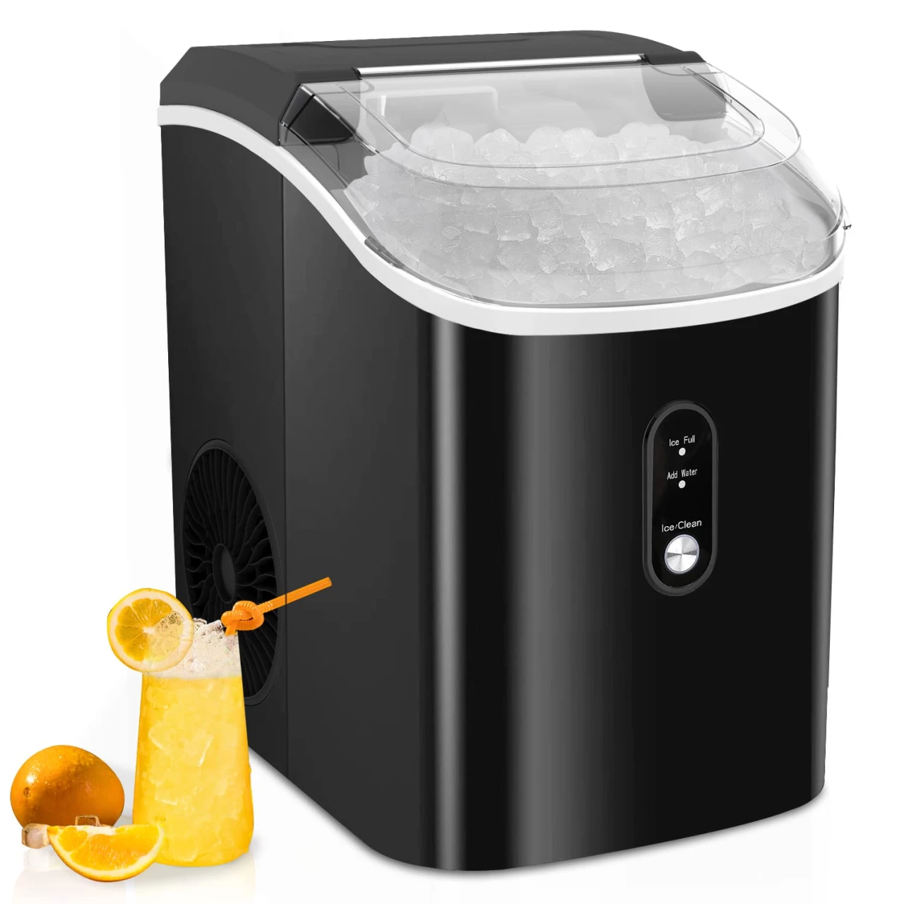 Kndko Nugget Ice Maker with Chewy Ice