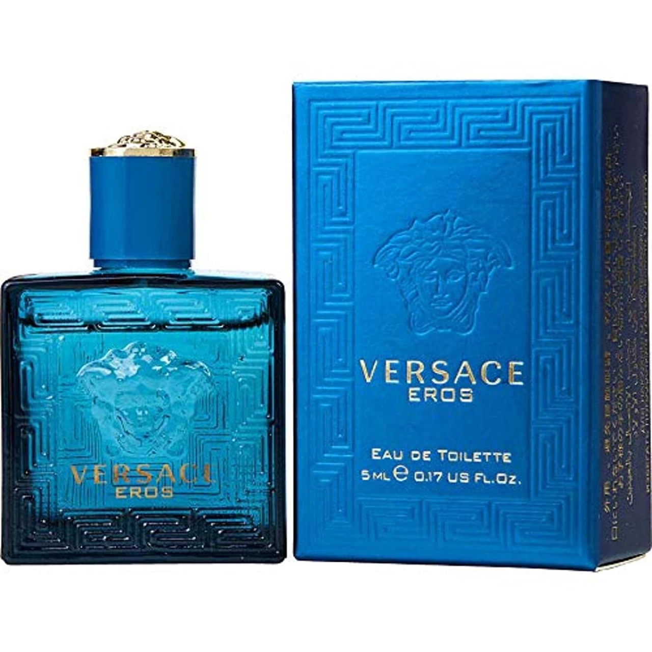 Versace Eros Men&rsquo;s Mini EDT .17 oz - 100% Authentic