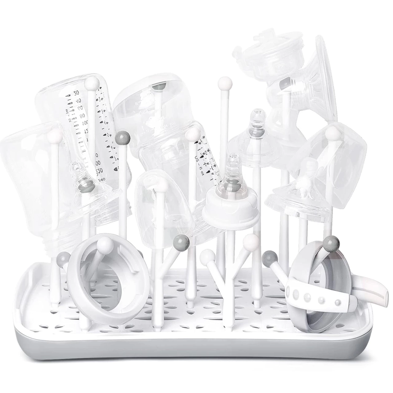 Baby Bottle Drying Rack with Tray, Termichy High Capacity Bottle Dryer Holder