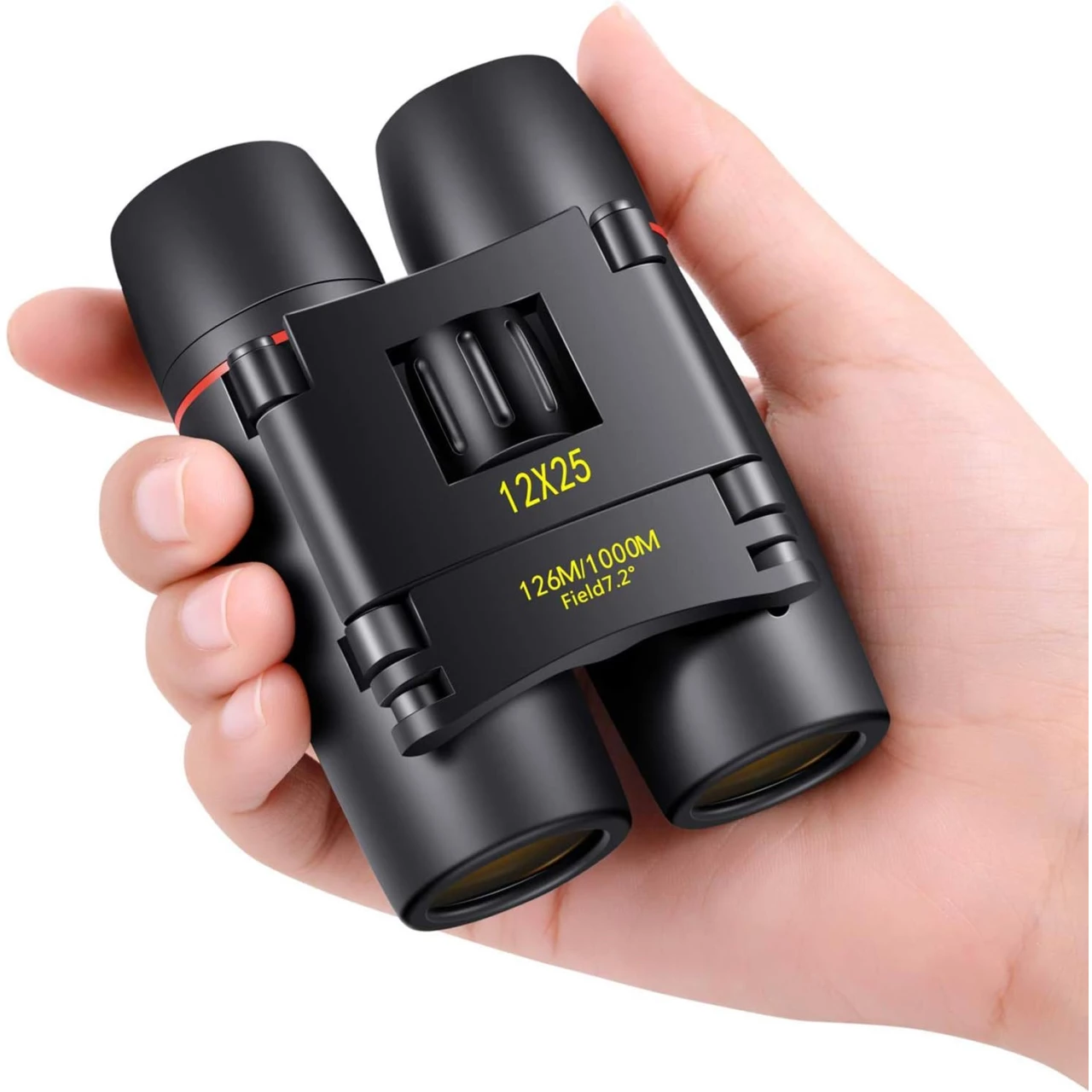 POLDR 12X25 Small Pocket Binoculars