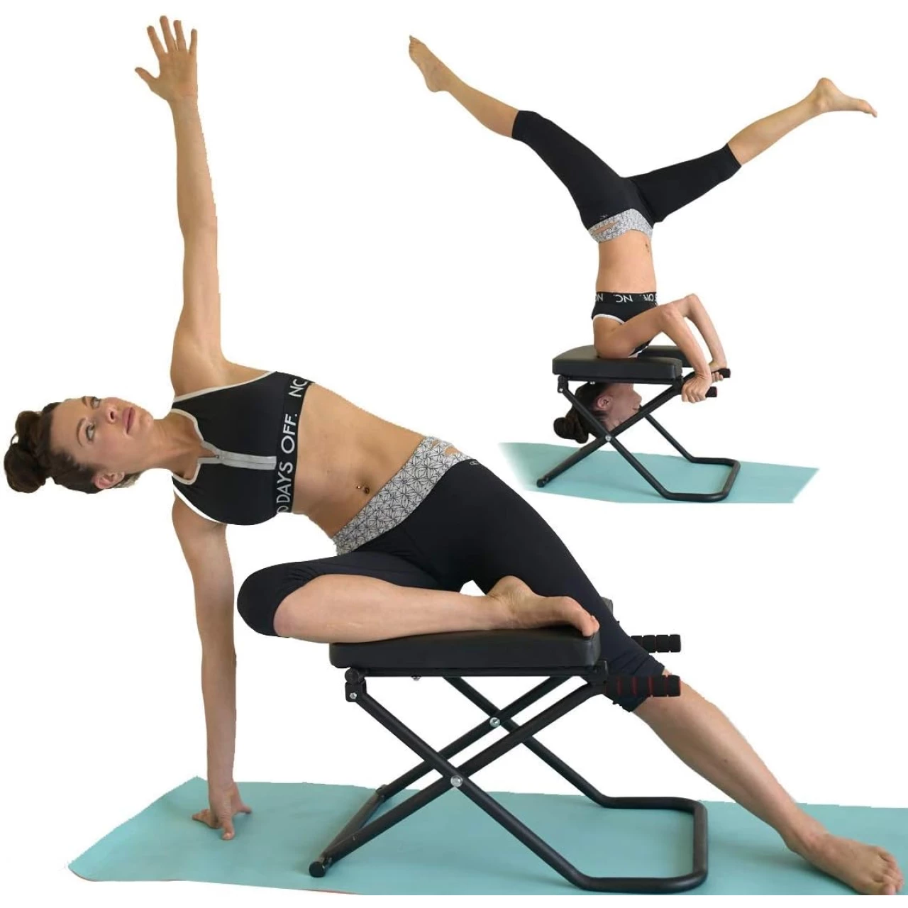 SISYAMA Yoga Headstand Bench with Handles