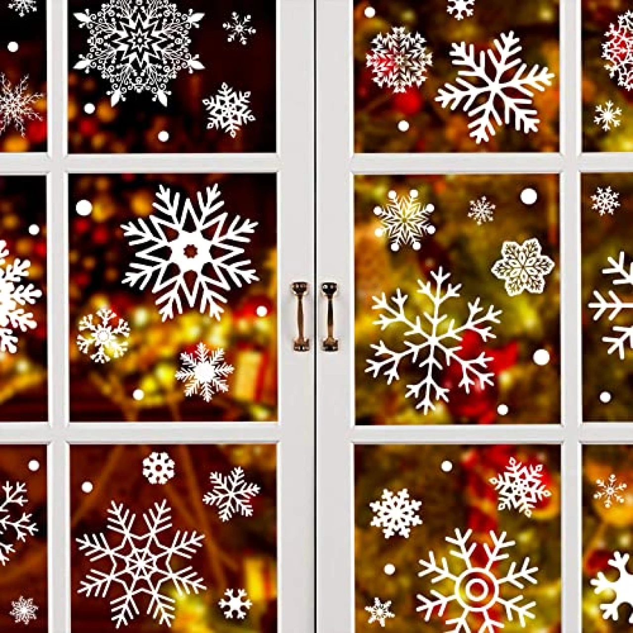 284 Pcs Christmas Window Clings