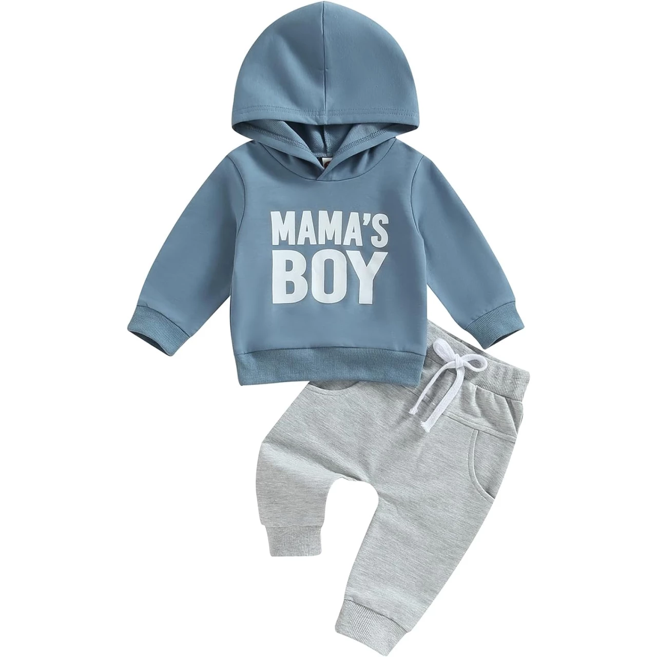 BeQeuewll Western Baby Boy Clothes Fall Winter Newborn Cow Boy Sweatshirt Long Pants Cute Infant Toddler Boys Country Outfit