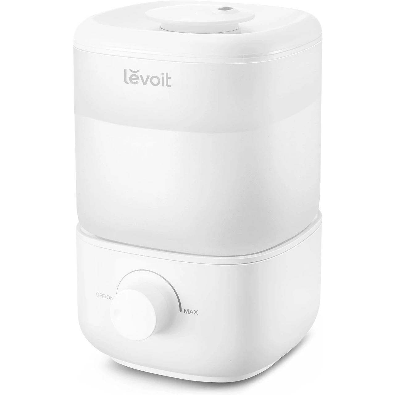 LEVOIT Top Fill Humidifiers for Bedroom (2.5L Large Tank), Cool Mist Ultrasonic Air Humidifier for Home Baby Nursery &amp; Plants, Auto Shut-off and BPA-Free for Safety, Quiet, Knob Control, 360° Nozzle