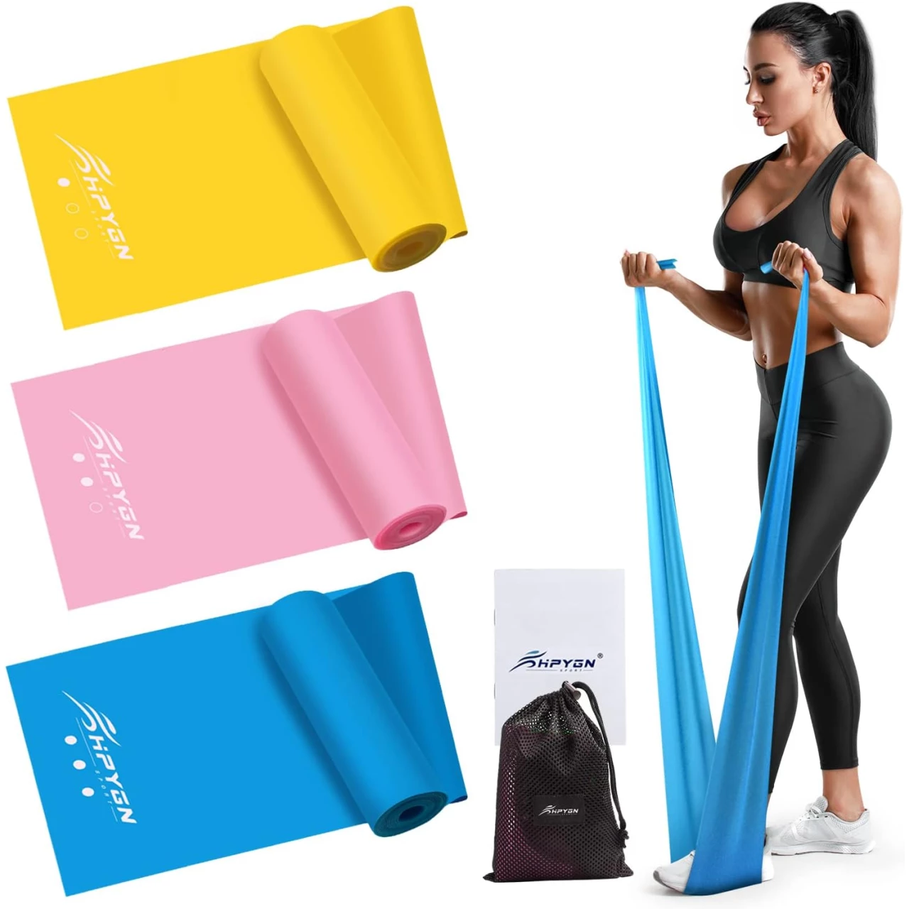 Resistance Bands, Exercise Bands, Physical Therapy Bands