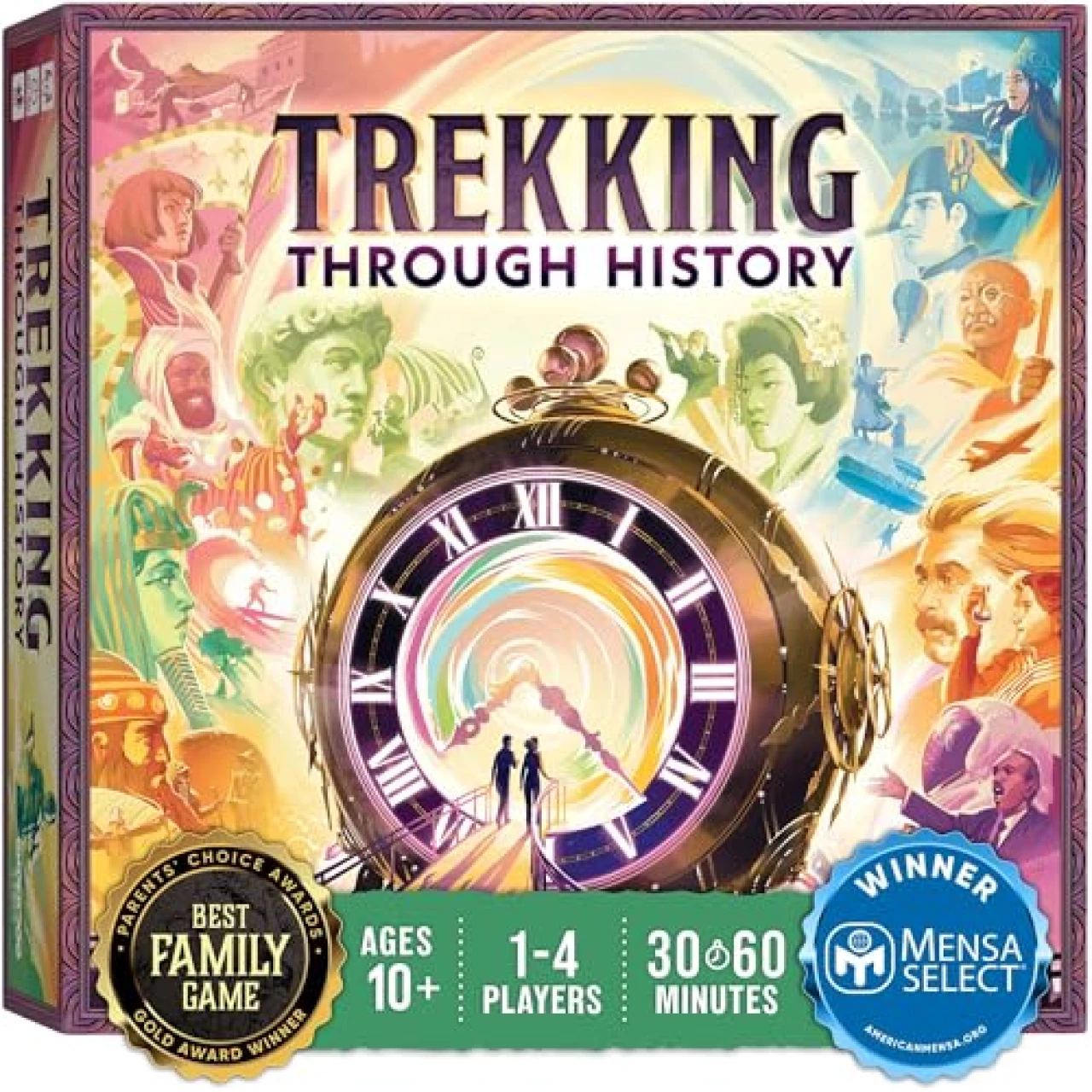 Trekking Through History: The Family Board Game | Adventure Through Time and Witness Incredible Events During Family Game Night | Ages 10 and Up