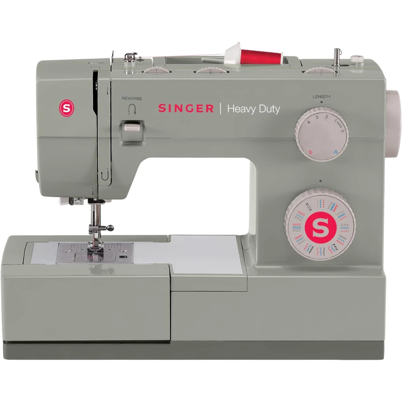 SINGER | Heavy Duty 4452 Sewing Machine , Gray