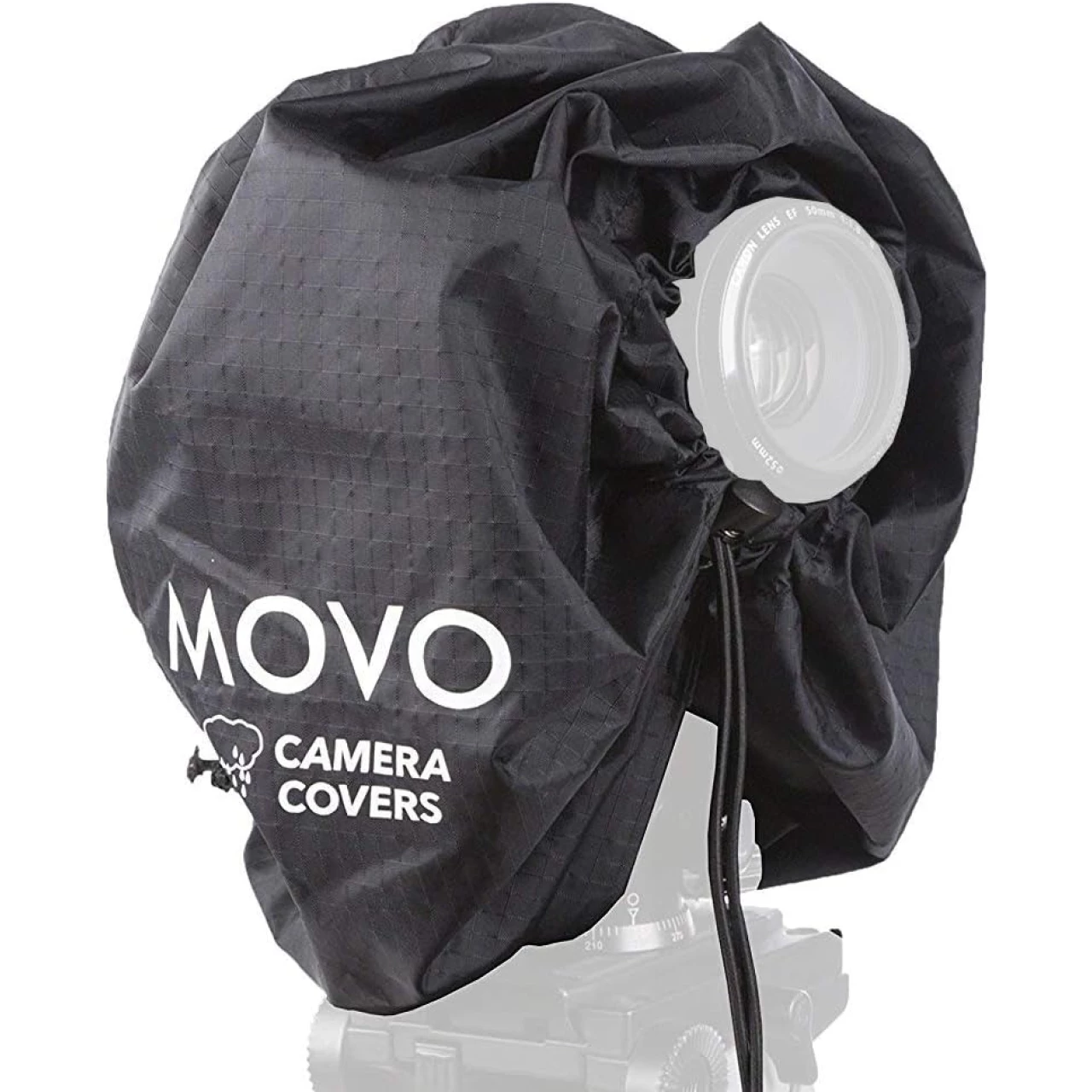 Movo CRC11 Camera Rain Coat Rain Cover for DSLR Cameras and Mirrorless Cameras and Lens (Junior Size: 11&quot; x 14.5&quot;)