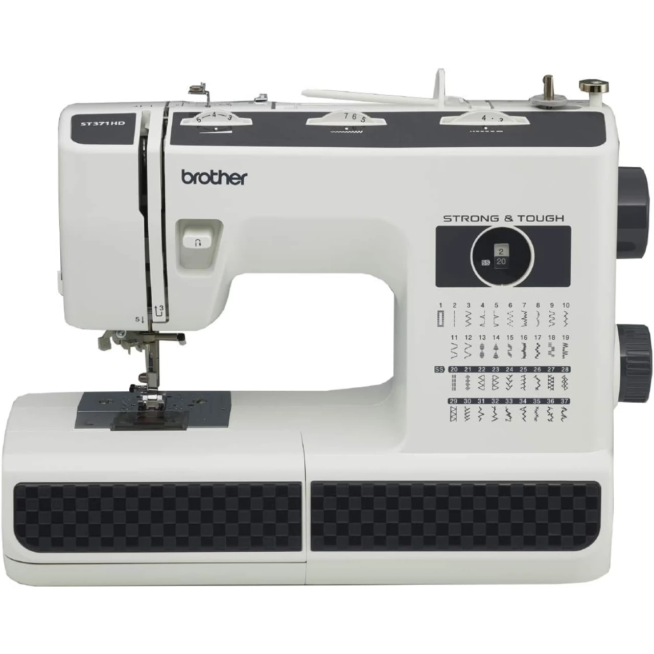 Brother Sewing Machine, ST371HD, 37 Built-in Stitches, 6 Included Sewing Feet