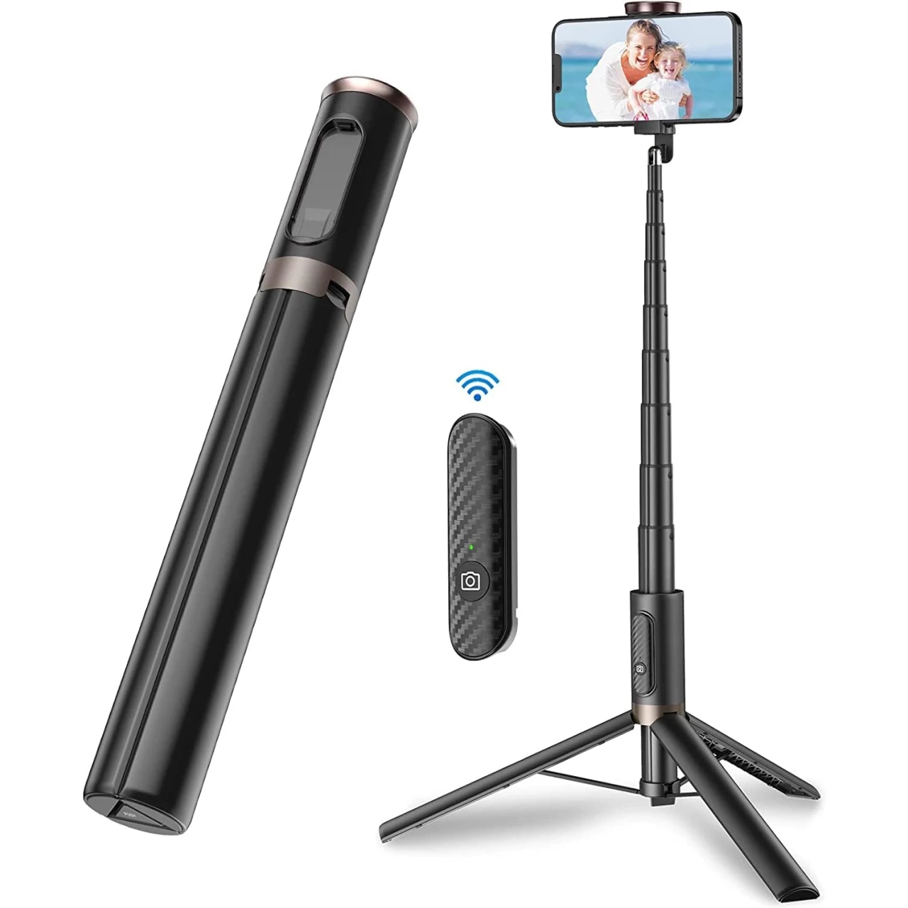 TONEOF 60&quot; Cell Phone Selfie Stick Tripod