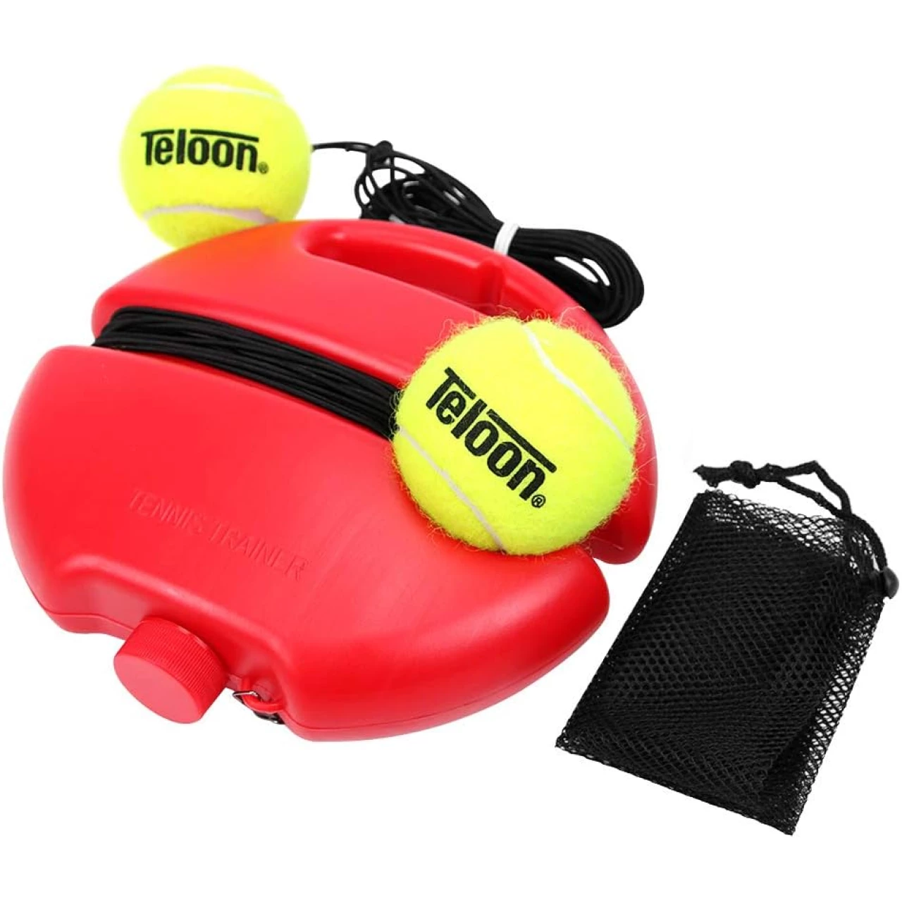 Teloon Solo Tennis Trainer Rebound Ball with String