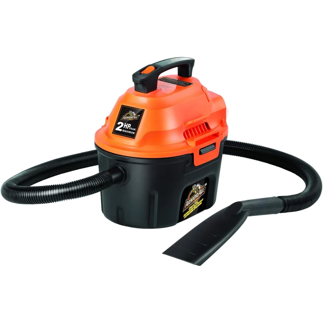 Armor All, AA255 , 2.5 Gallon 2 Peak HP Wet/Dry Utility Shop Vacuum , Orange