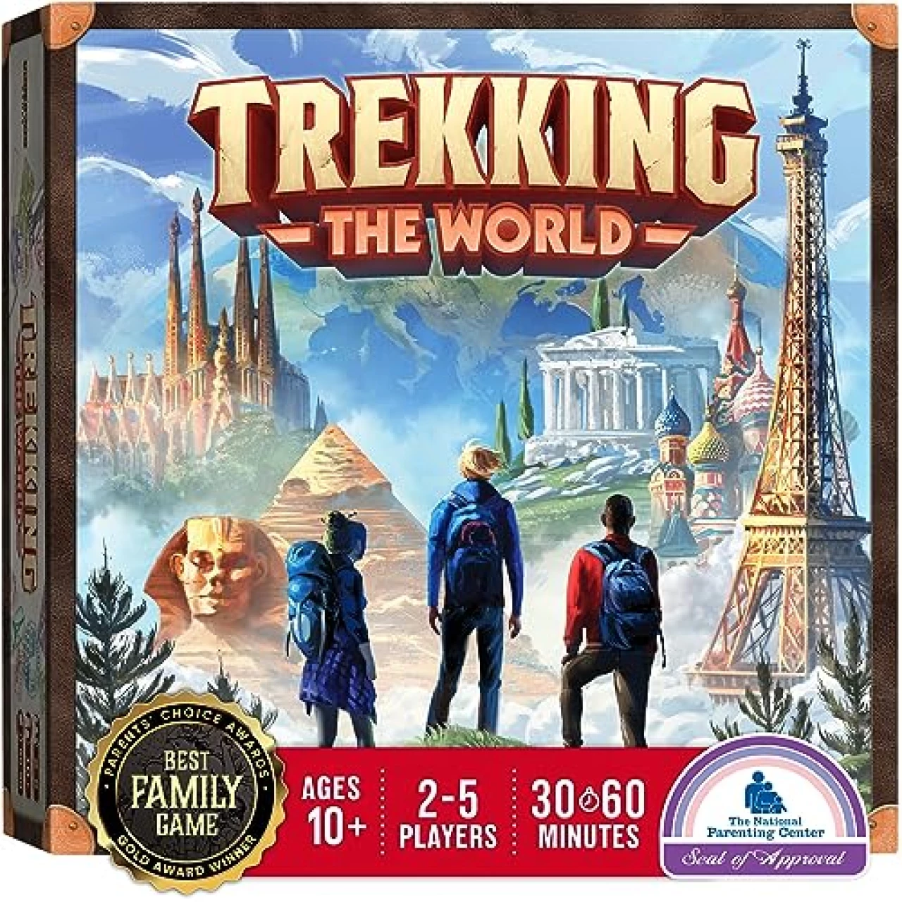 Underdog Games Trekking The World - The Award-Winning Board Game for Family Night