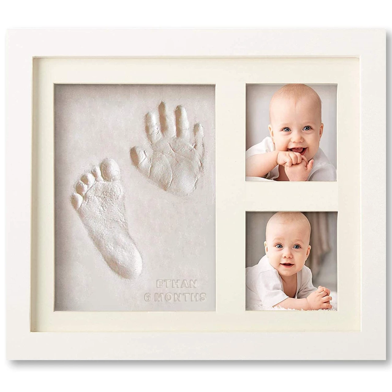Baby Handprint and Footprint Makers Kit Keepsake Frame