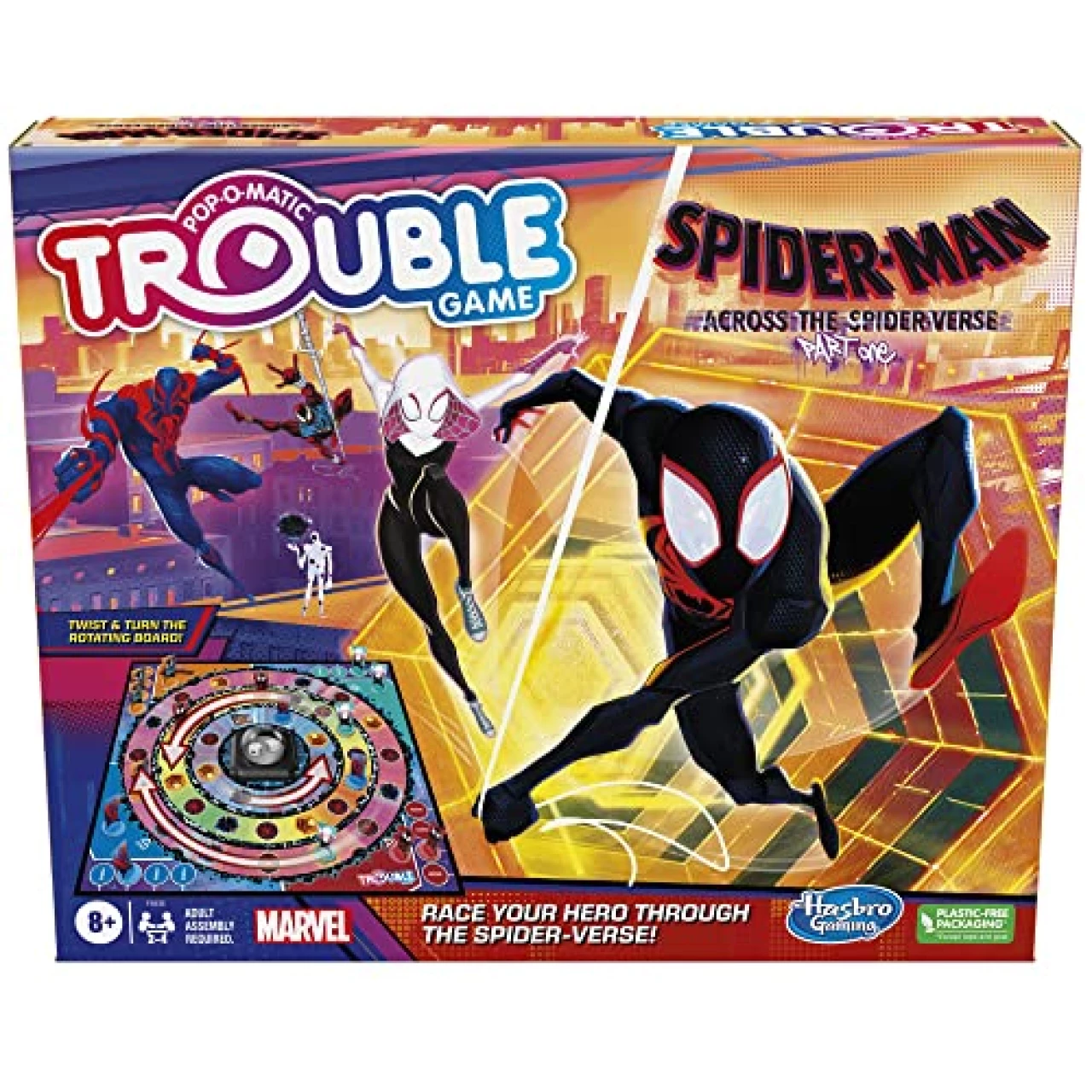 Hasbro Gaming Trouble: Spider-Verse Edition