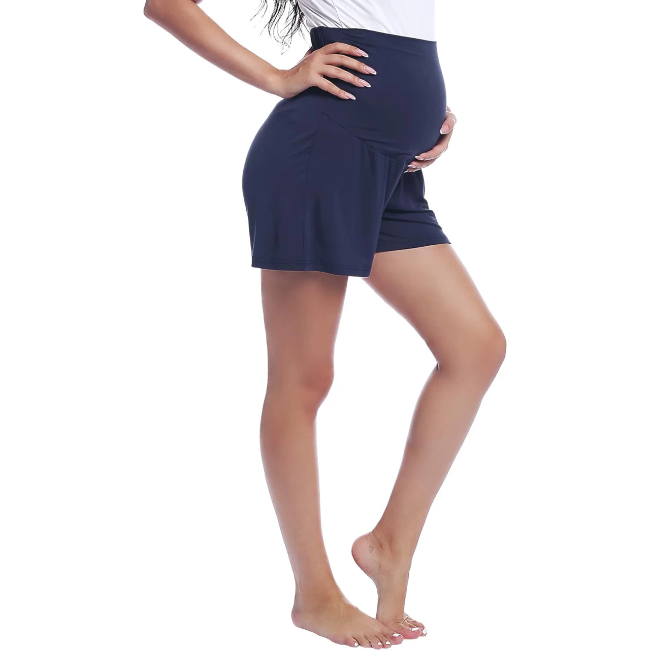 Joyaria Womens Maternity Yoga Shorts