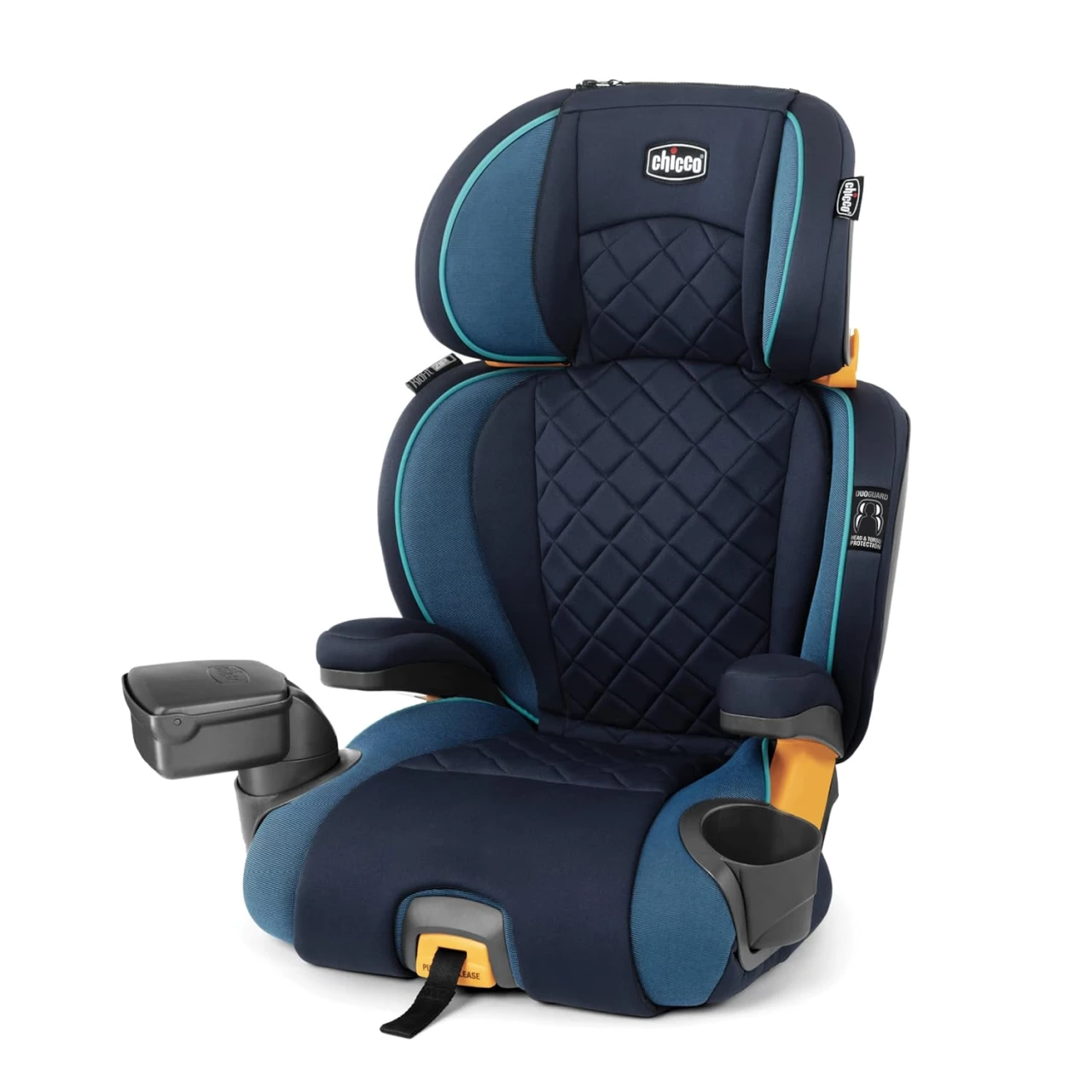 Chicco KidFit® Zip Plus 2-in-1 Belt-Positioning Booster Car Seat, Backless and High Back Booster Seat