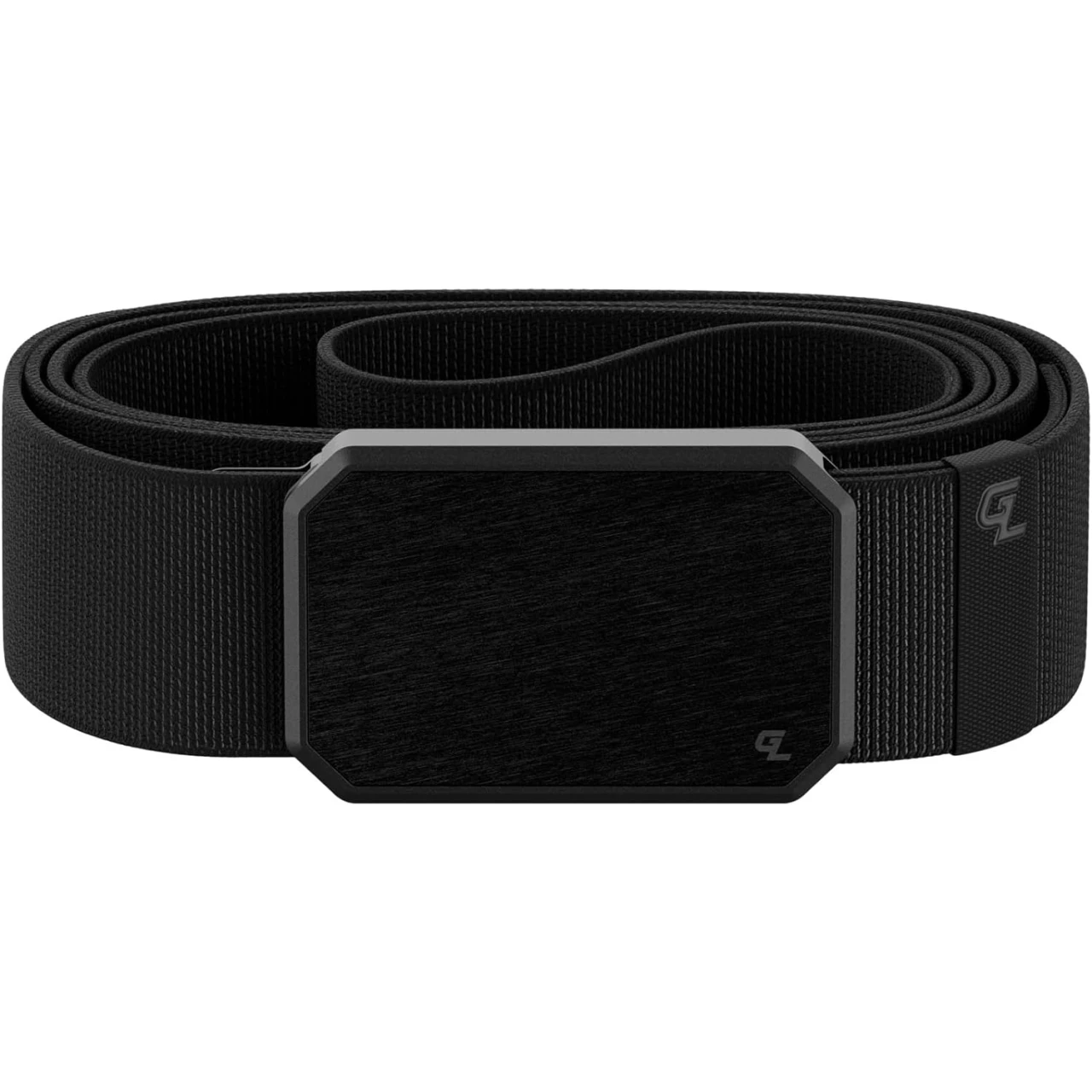 Groove Life Groove Belt Men&rsquo;s Stretch Nylon Belt with Magnetic Aluminum Buckle, Lifetime Coverage