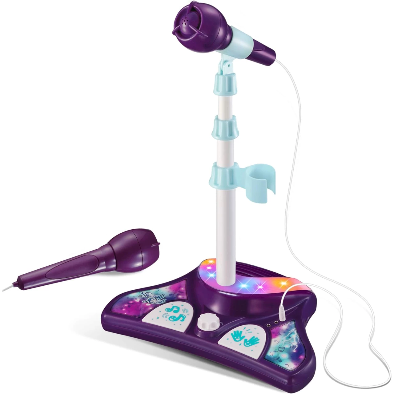 Little Pretender Kids Karaoke Machine with 2 Microphones and Adjustable Stand