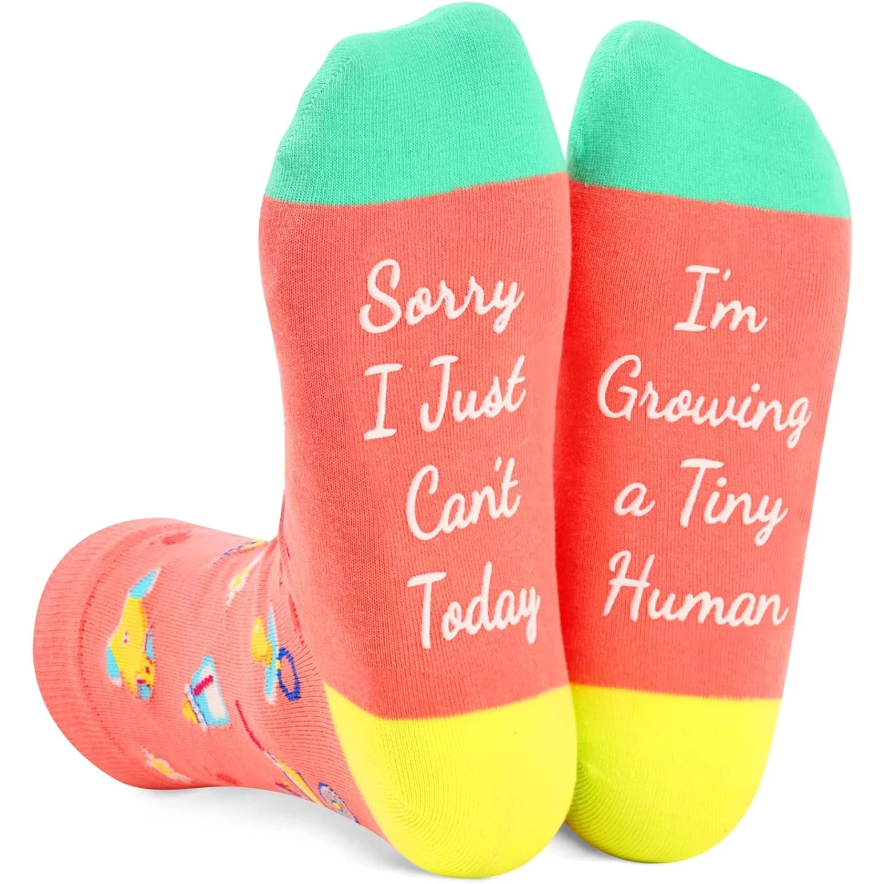 HAPPYPOP Pregnancy Gifts for New Mom Pregnant Mom Gifts for Pregnant Women Mom to Be Gift, Mom Socks Hospital Socks for Labor and Delivery