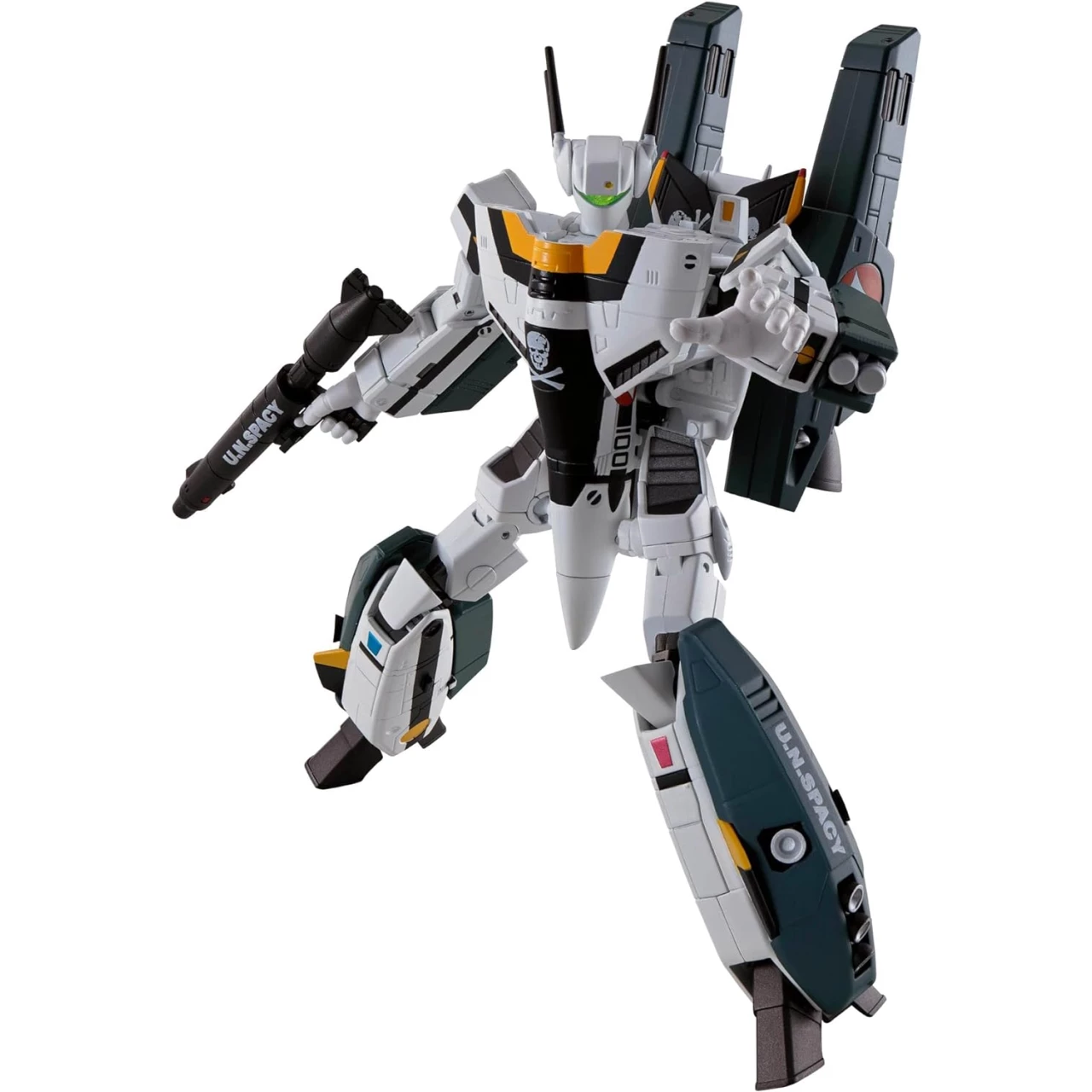 BANDAI SPIRITS(バンダイ スピリッツ) HI-Metal R Super Time Fortress Macross VF-1S Super Valkyrie (Kireki Ichijo), Approx. 5.5 inches (140 mm), Die-Cast &amp; ABS &amp; PVC Pre-Painted Action Figure
