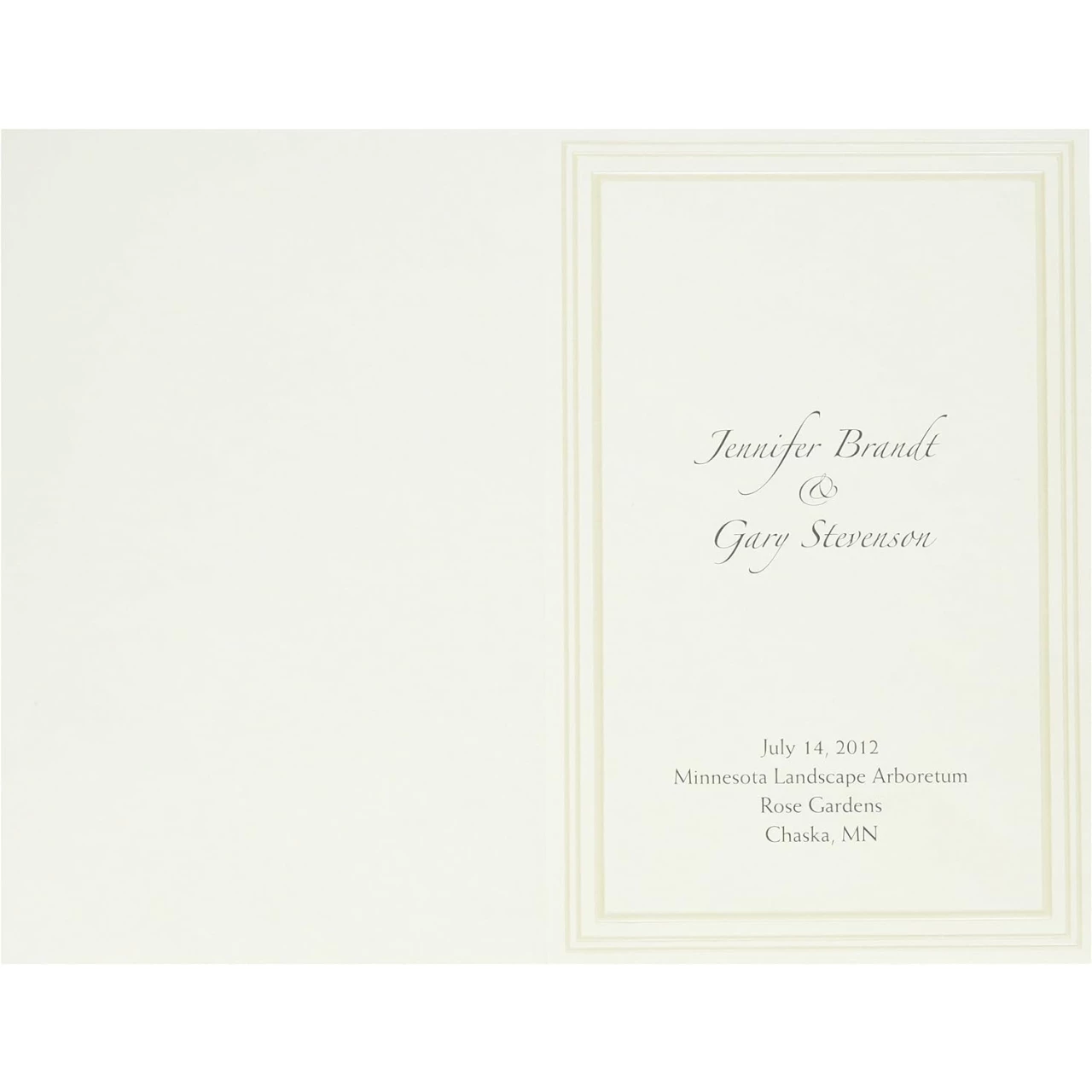 Great Papers! Triple Pearl Embossed Border Ivory Bulletin, 5.5&quot;x8.5&quot;, 50 Count (20104063)