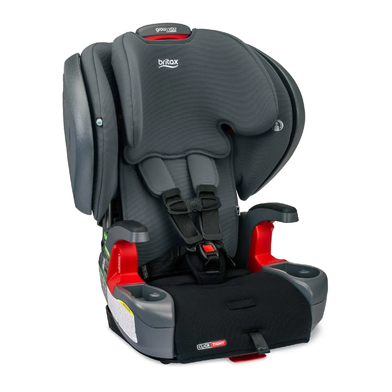 Britax Grow with You ClickTight+ Harness-to-Booster, Black Ombre SafeWash