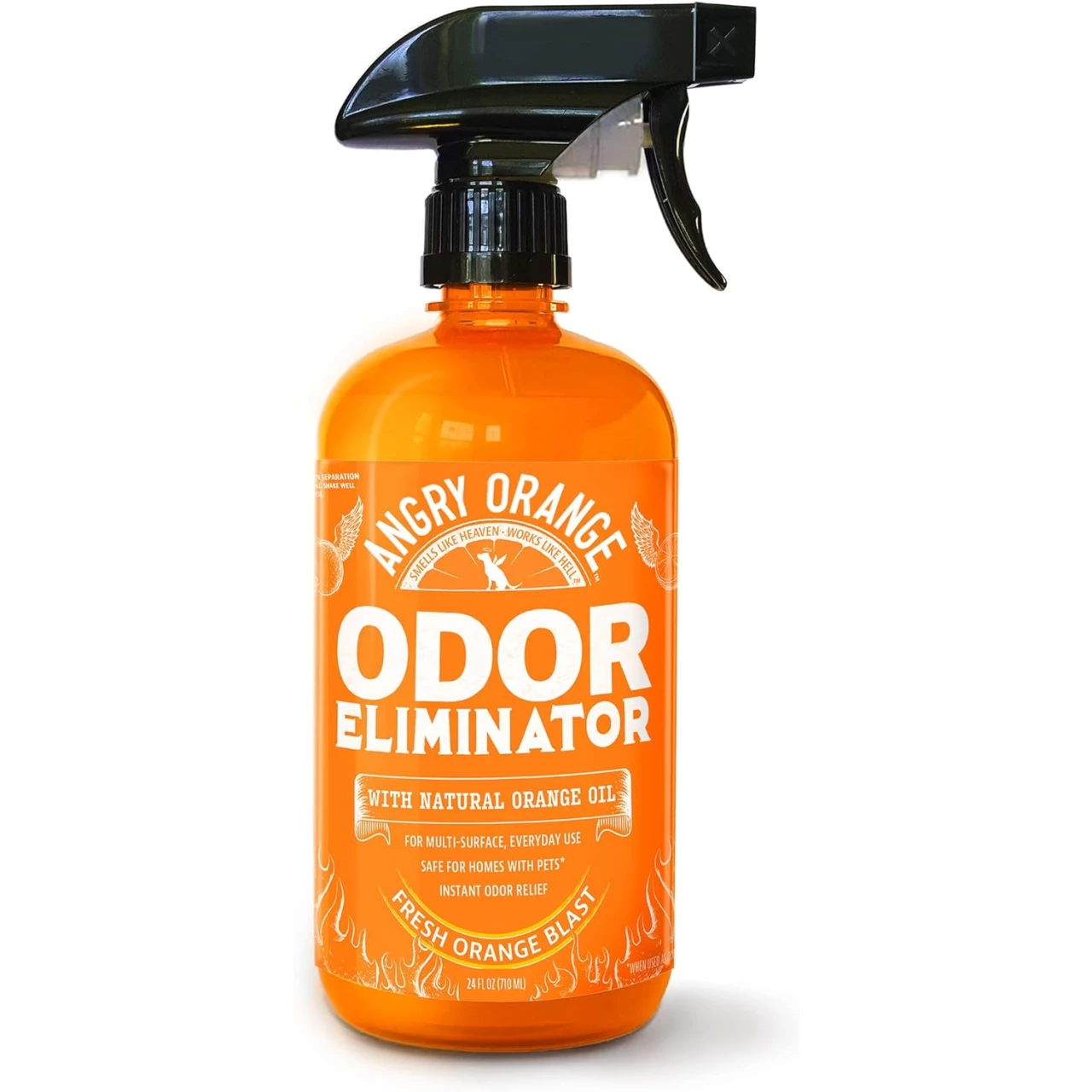 ANGRY ORANGE Pet Odor Eliminator - Citrus Deodorizer - 24oz