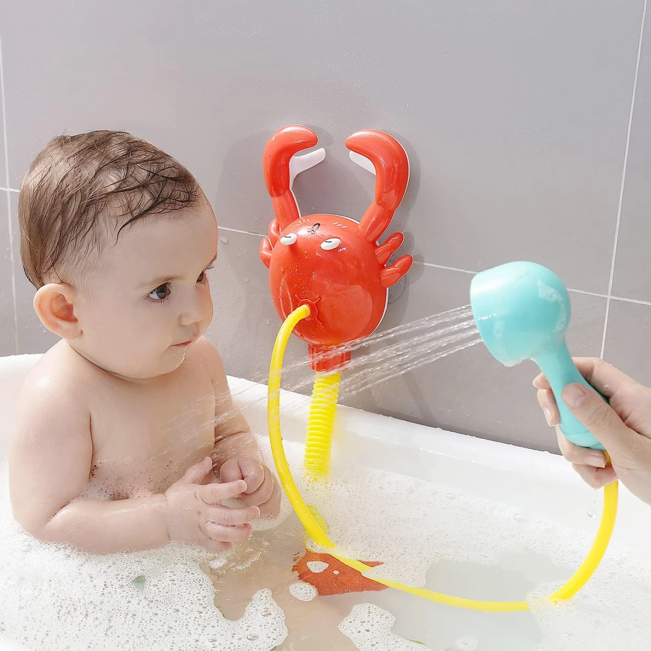 Mambobaby Bath Toy with Shower Head for Toddlers 1-3