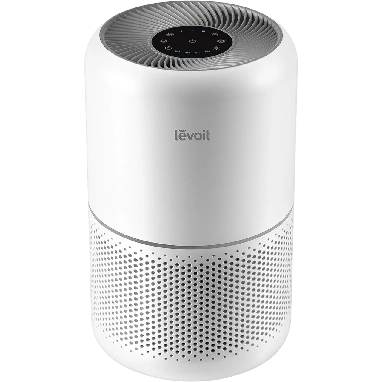 LEVOIT Air Purifier for Home Allergies Pets Hair in Bedroom, HEPA Filter, Covers Up to 1095 Sq.Foot Powered by 45W High Torque Motor, Remove Dust Smoke Pollutants, 0.3 Microns, Core 300, White