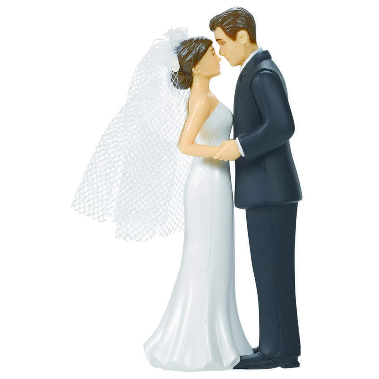 Amscan Bride &amp; Groom Cake Topper | Wedding and Engagement Party, 4.5&rsquo;