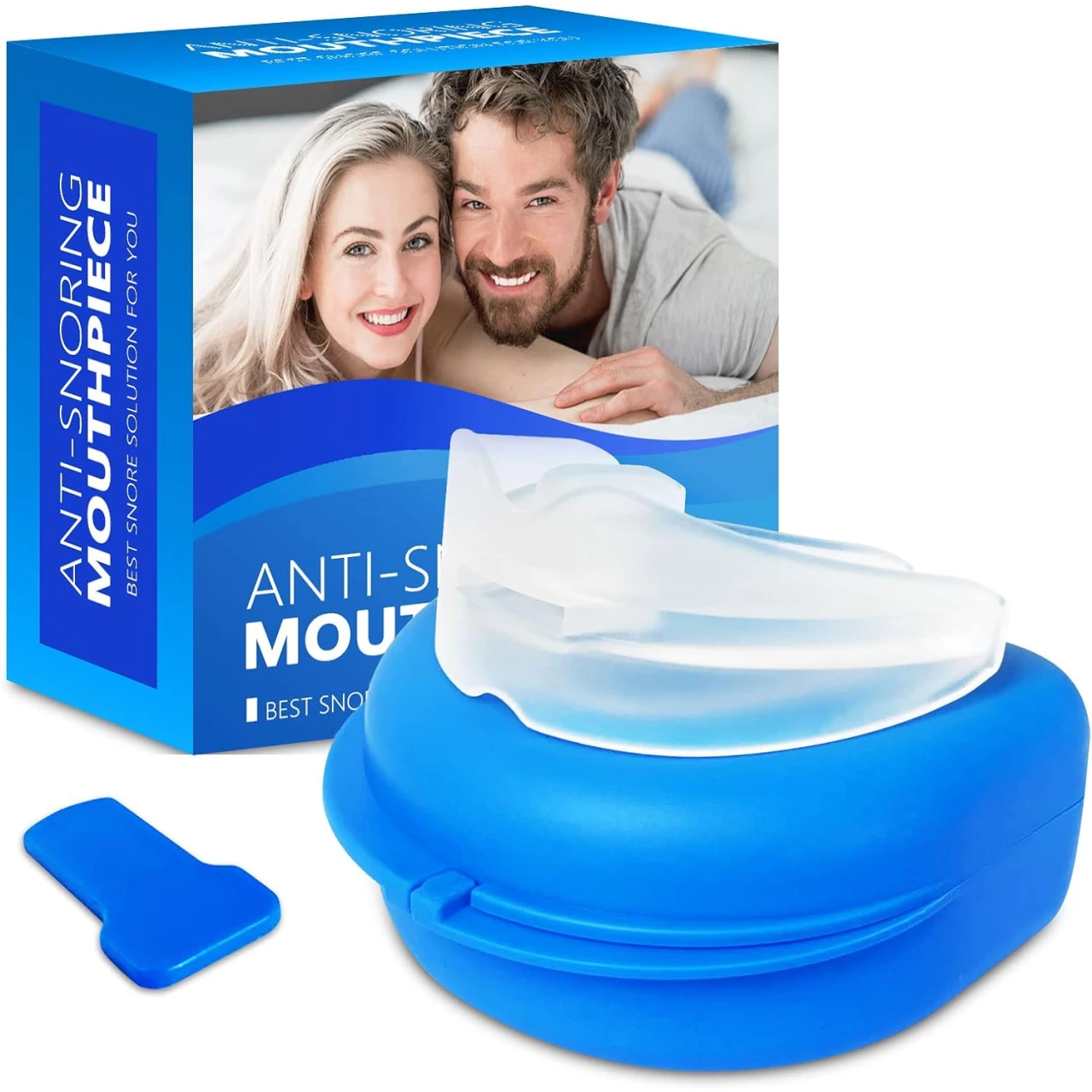 Anti-Snoring Mouth Guard, Anti-Snoring Mouthpiece, Snoring Solution Reusable Mouth Guard