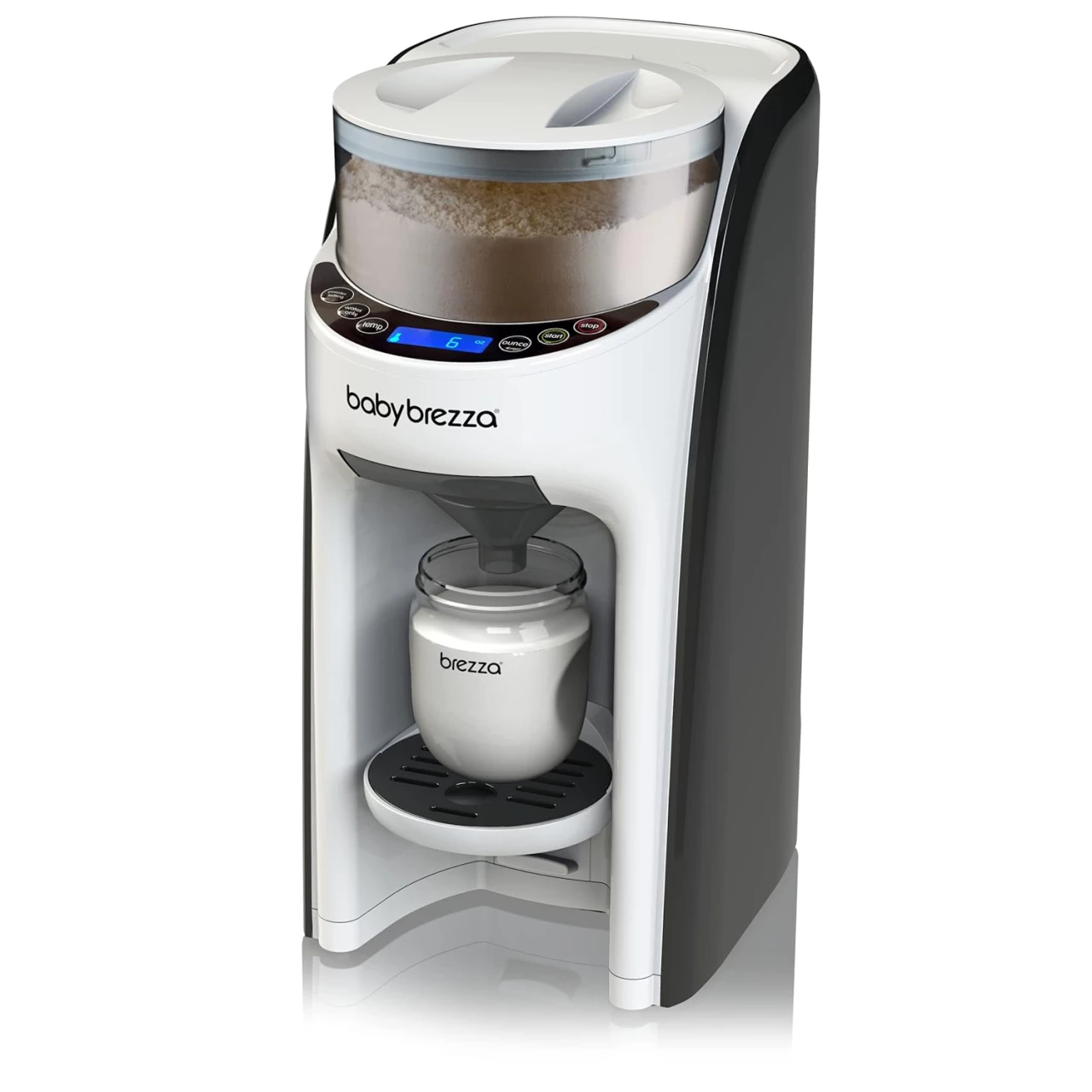 New and Improved Baby Brezza Formula Pro Advanced Formula Dispenser Machine - Automatically Mix a Warm Formula Bottle Instantly - Easily Make Bottle with Automatic Powder Blending