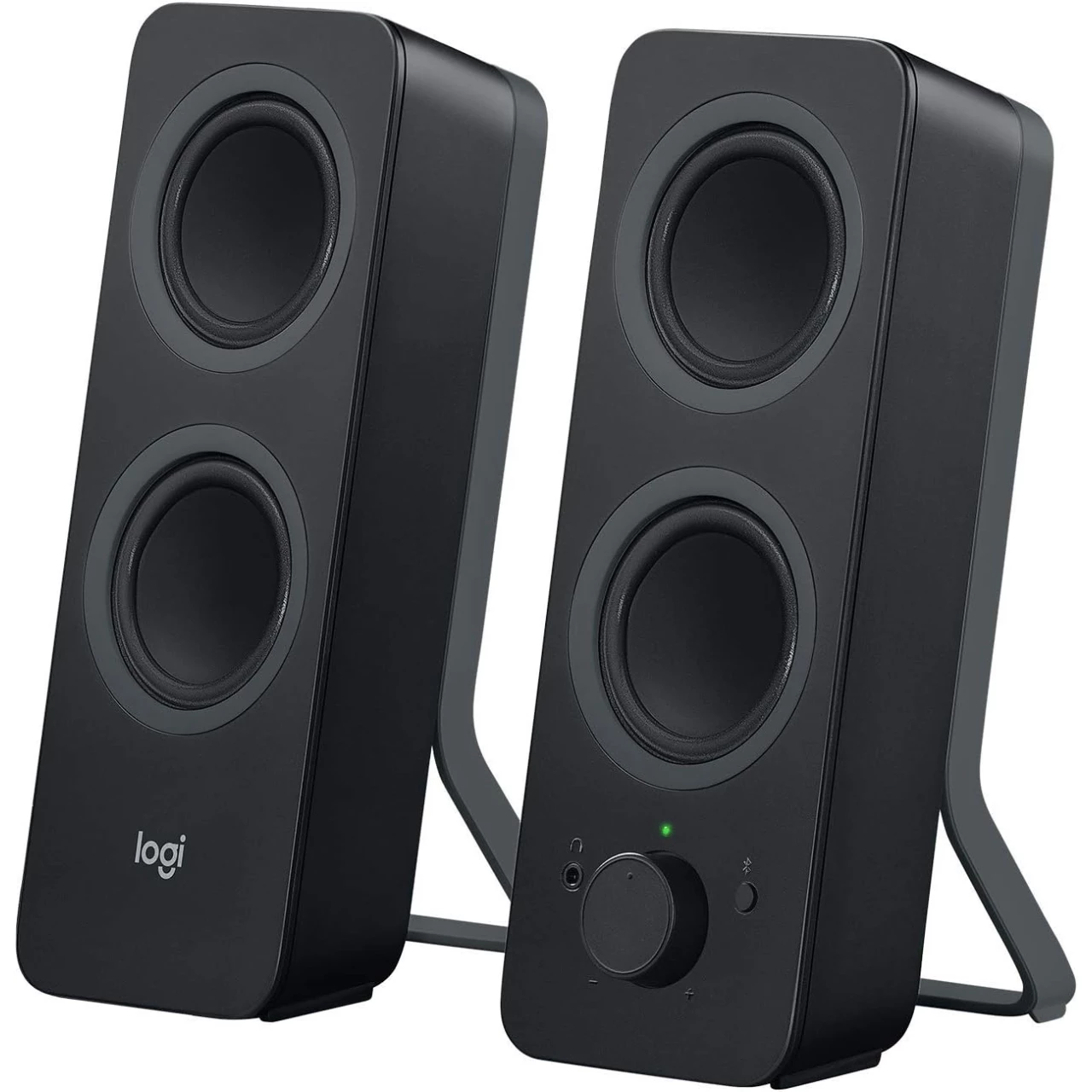 Logitech Z207 2.0 Multi Device Stereo Speaker (Black), 9.5&quot; x 3.5&quot; x 4.9&amp;Quot;