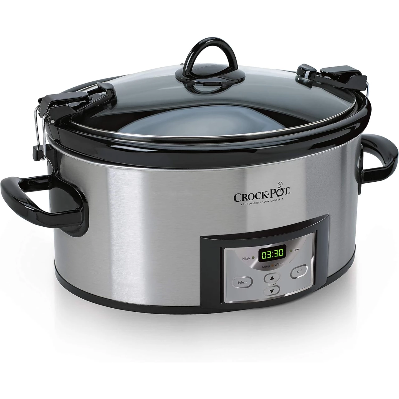 Crock-Pot 6 Quart Cook &amp; Carry Programmable Slow Cooker