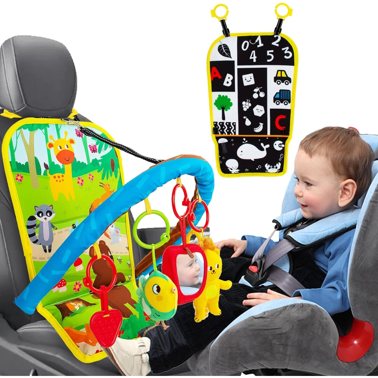 teytoy Carseat Toys for Infants 0-6 Months