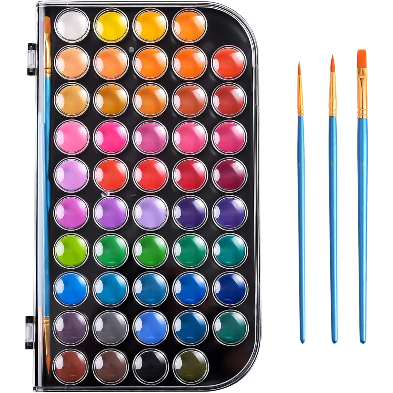 Upgraded 48 Colors Watercolor Paint Set