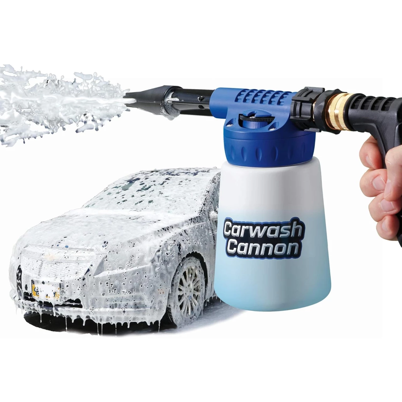 Ontel Carwash Cannon Foam Blaster Nozzle Gun