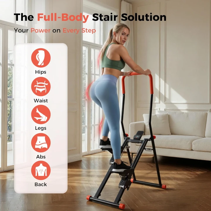 Click to view Steppers for Exercise at Home 2.0 Step Machine with Adjustable Resistance